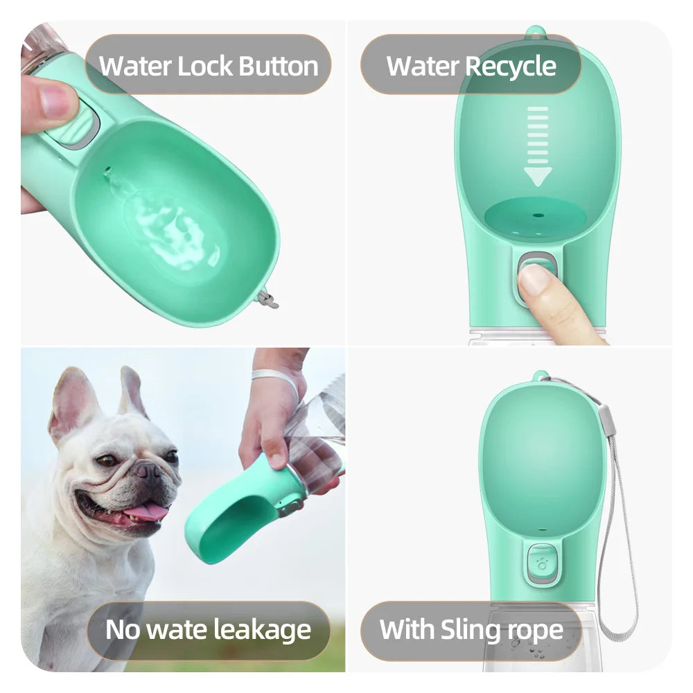 Water Paw Bottli - Leakproof Puppy Drinking Container