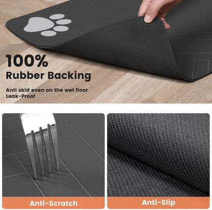 Pawfect Feeding Mat - SpillProof Pet Feeding Surface
