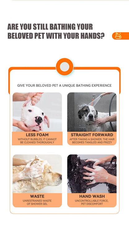 SootheFur Brush – Soft Silicone Rubber Grooming Tool
