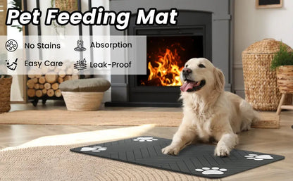 Pawfect Feeding Mat - SpillProof Pet Feeding Surface